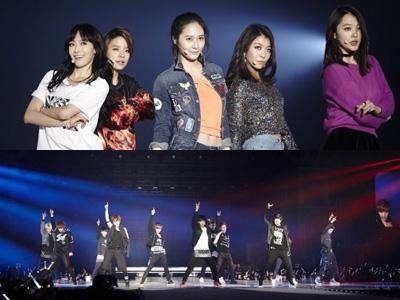 Daebak! F(x) dan EXO Tunjukkan Kolaborasi Memukau di Panggung 'SMTown Week'!